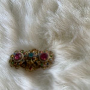 VINTAGE RHINESTONES BROOCH FROM CZECH.